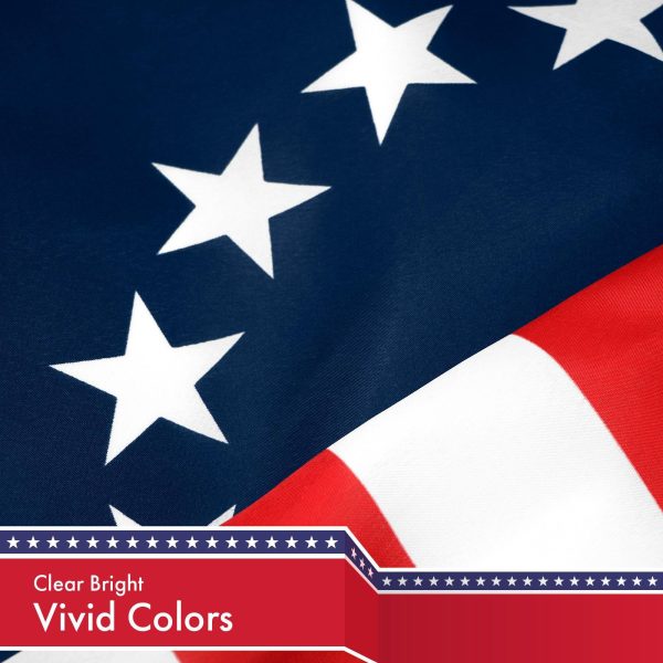 Betsy Ross Flag 3x5 Ft 10-Pack 150D Printed Polyester By G128 - Image 3