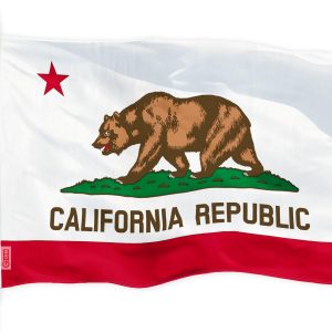 California State Flag 150D Printed Polyester 3x5 Ft