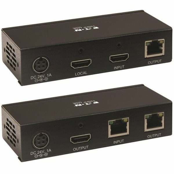Eaton Tripp Lite Series HDMI over Cat6 Extender Kit, Transmitter and Receiver with Repeater, 4K 60Hz, 4:4:4, IR, HDR, PoC, 230 ft., TAA - Image 2