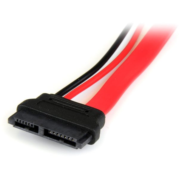StarTech.com 6in Slimline SATA to SATA Adapter with Power - F/M - Image 3