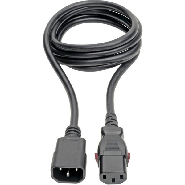 Eaton Tripp Lite Series Power Extension Cord, Locking C13 to C14 PDU Style - 10A, 250V, 18 AWG, 6 ft. (1.83 m) - Image 2