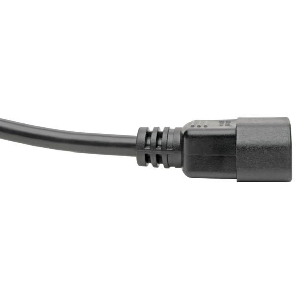 Eaton Tripp Lite Series Power Extension Cord, Locking C13 to C14 PDU Style - 10A, 250V, 18 AWG, 6 ft. (1.83 m) - Image 5