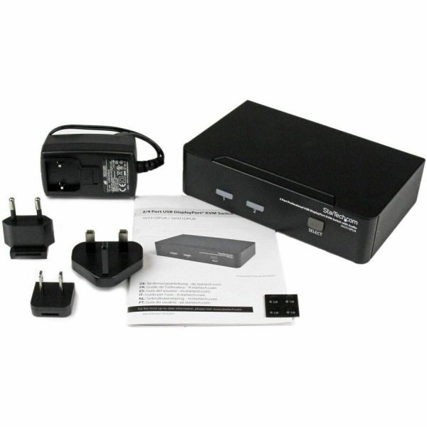 StarTech.com 2 Port USB DisplayPort KVM Switch with Audio - Image 2
