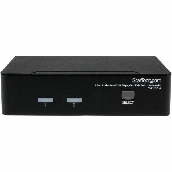 StarTech.com 2 Port USB DisplayPort KVM Switch with Audio - Image 3