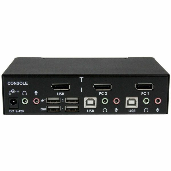 StarTech.com 2 Port USB DisplayPort KVM Switch with Audio - Image 4