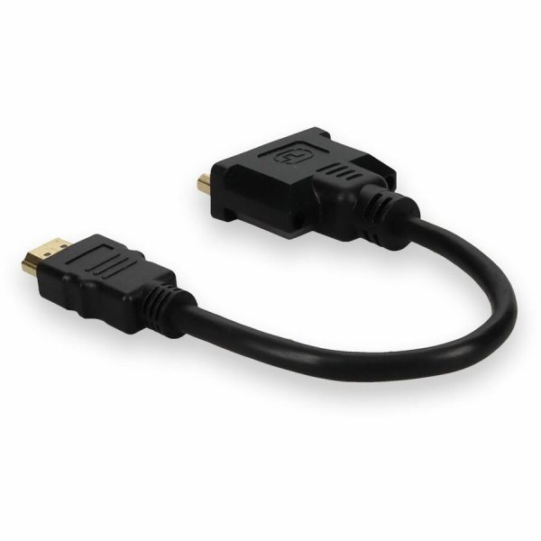 HDMI 1.3 Male to DVI-D Dual Link (24+1 pin) Female Black Adapter For Resolution Up to 2560x1600 (WQXGA) - Image 3