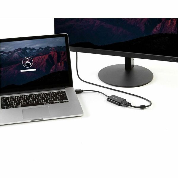 StarTech.com HDMI to VGA Video Adapter Converter with Audio for Desktop PC / Laptop / Ultrabook - 1920x1200 - Image 3