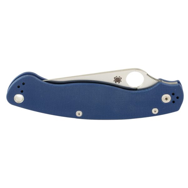 SPYDERCO MILITARY 2 G-10 4" BLUE - Image 3