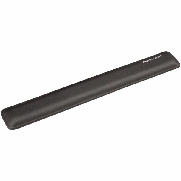 Fellowes® MICROBAN® Gel keyboard Wrist Rest - Graphite (9175301)