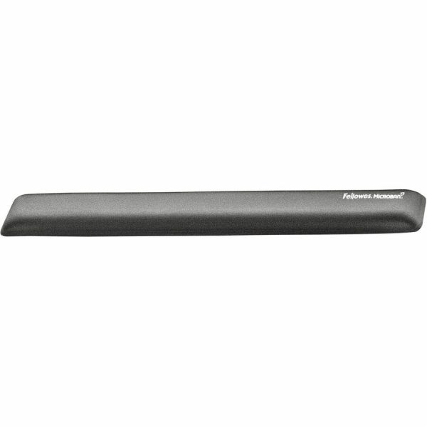 Fellowes® MICROBAN® Gel keyboard Wrist Rest - Graphite (9175301) - Image 2