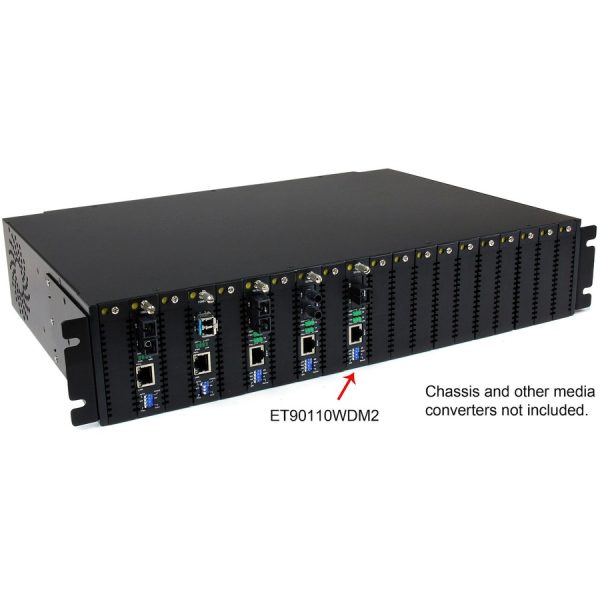 StarTech.com 10/100 Mbps Ethernet Single Mode WDM Fiber Media Converter Kit SC 20km - Image 4