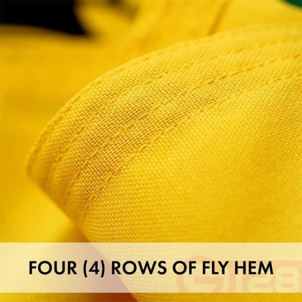 G128 Dont Tread on Me (Gadsden) Flag 4x6 feet 10-Pack Heavy Duty Spun Polyester 220GSM Embroidered “ Tough, Durable, Indoor/Outdoor, Vibrant Colors, Brass Grommets - Image 4