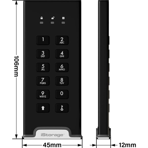 iStorage diskAshur M2 SSD 500 GB | PIN authenticated | hardware encrypted | USB 3.2 | Ultra-fast | FIPS compliant | Rugged & Portable. IS-DAM2-256-500 - Image 7