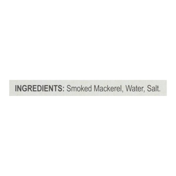 Bar Harbor - Mackerel Fillets Wild Smoked - Case of 12-6.7 OZ - Image 3