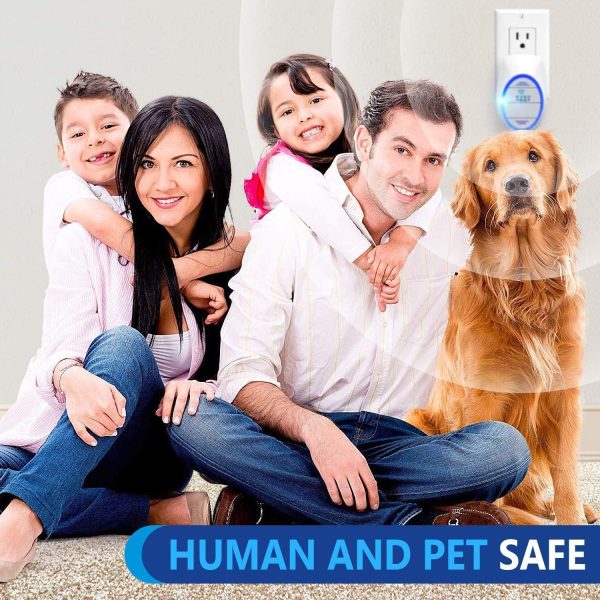 Ultrasonic Pest Control Repeller Plug in 2 Pack  Insect Control Defender Cockroach Ants Mice Fly Rat Bedbug Spider Squirrel Roach Bed Bug Mouse Rodent Mosquito - Image 6