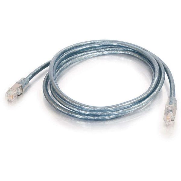 C2G 25ft High Speed Internet Modem Cable - Phone Cable - Transparent Blue - M/M - Image 2