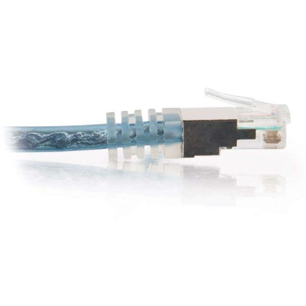 C2G 25ft High Speed Internet Modem Cable - Phone Cable - Transparent Blue - M/M - Image 4