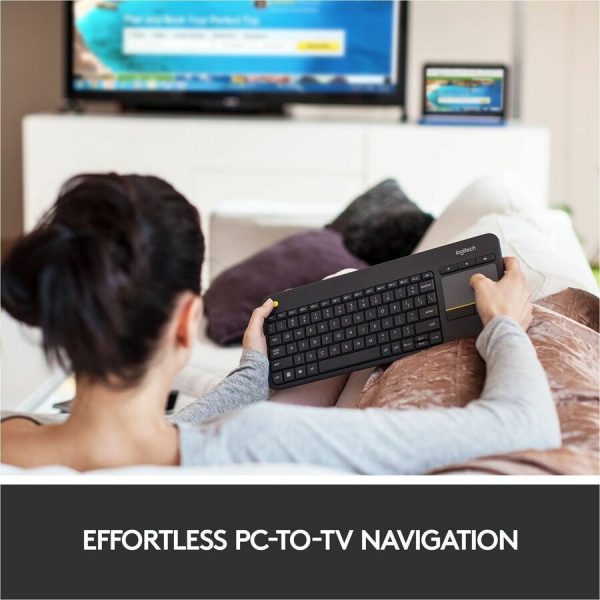 Logitech K400 Plus Touchpad Wireless Keyboard - Image 2
