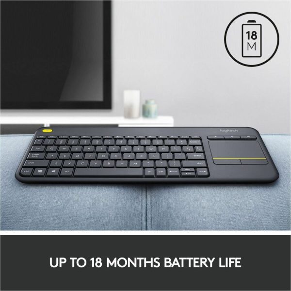 Logitech K400 Plus Touchpad Wireless Keyboard - Image 7