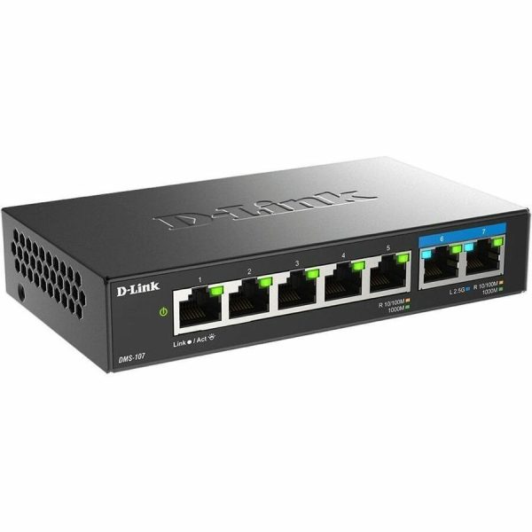 D-Link 7-Port Multi-Gigabit Unmanaged Switch - Image 4