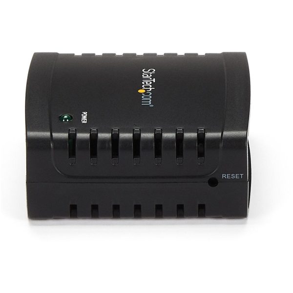 StarTech.com 10/100Mbps Ethernet to USB 2.0 Network LPR Print Server - USB Print Server with 10Base-T/100Base-TX Auto-sensing - Image 4