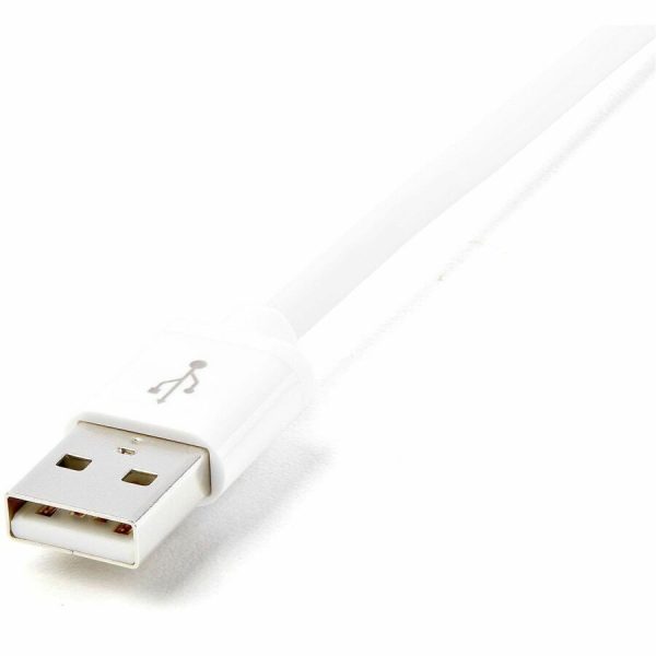StarTech.com 1m (3ft) White Apple�® 8-pin Lightning Connector to USB Cable for iPhone / iPod / iPad - Image 2
