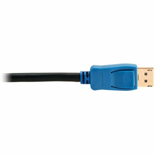 Eaton Tripp Lite Series DisplayPort Cable with Latching Connectors (M/M), 8K 60 Hz, HDR, HBR3, 4:4:4, HDCP 2.2, 20 ft. (6.1 m), Black - Image 4