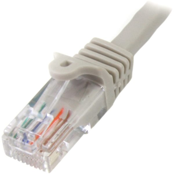 StarTech.com Snagless UTP Patch Cable - RJ-45 (M) - RJ-45 (M) - 0.9 m - UTP - ( CAT 5e ) - gray - Image 2