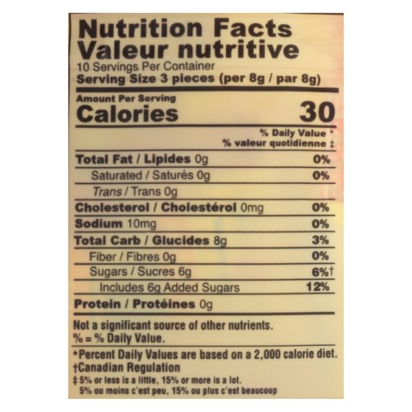 Ginger People - Gin Gins Hard Ginger Candy - Double Strength - Case of 12 - 3 oz. - Image 2