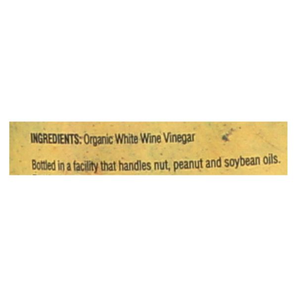 Napa Valley Naturals Organic White Wine - Vinegar - Case of 12 - 12.7 Fl oz.