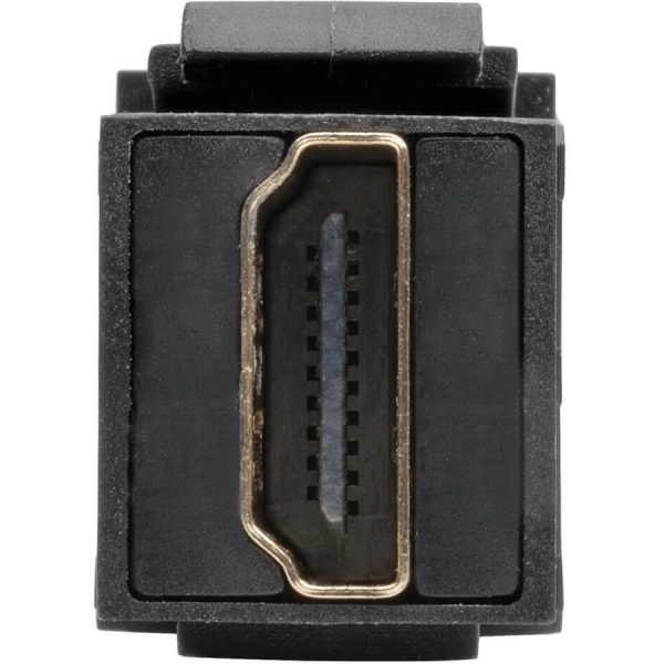 Eaton Tripp Lite Series High-Speed HDMI with Ethernet All-in-One Keystone/Panel Mount Coupler Cable (F/F), Angled Connector, 1 ft. (0.31 m) - Image 4