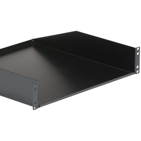 StarTech.com 2U Server Rack Cabinet Shelf - Fixed 18" Deep Cantilever Rackmount Tray for 19" Data/AV/Network Enclosure - Weight Cap. 125lbs/56kg - Image 9