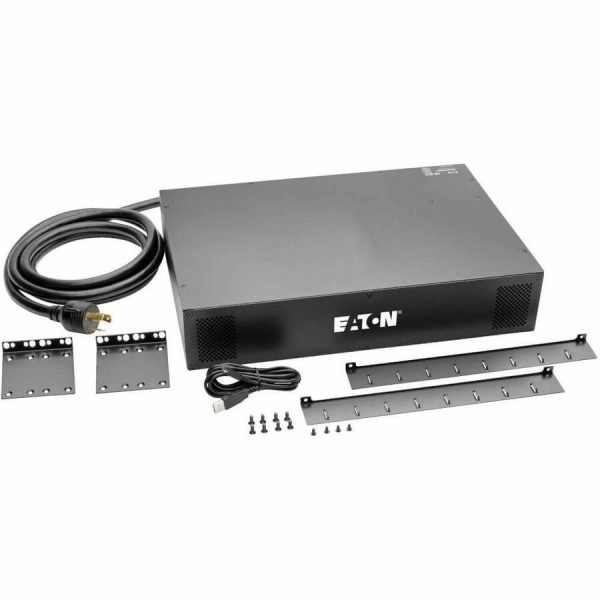 Eaton 2.9kW Single-Phase Switched PDU - LX Interface, 120V Outlets (16 5-15/20R), 10 ft. (3.05 m) Cord with L5-30P, 2U, TAA - Image 5