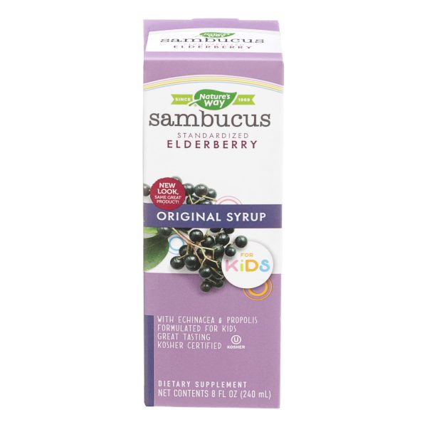 Nature's Way - Original Sambucus for Kids - Standardized Elderberry - 8 fl oz - Image 2