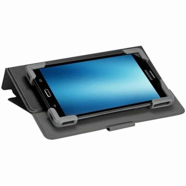 Targus SafeFit THZ784GL Carrying Case (Folio) for 7" to 8.5" Tablet - Black - Image 2