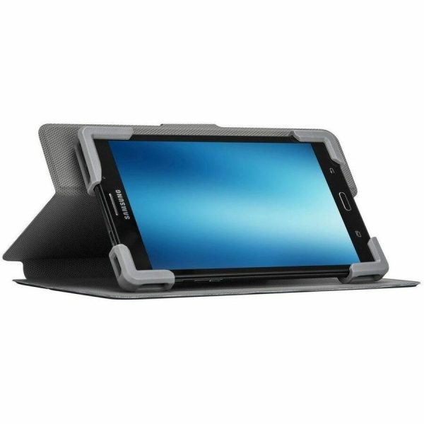 Targus SafeFit THZ784GL Carrying Case (Folio) for 7" to 8.5" Tablet - Black - Image 5