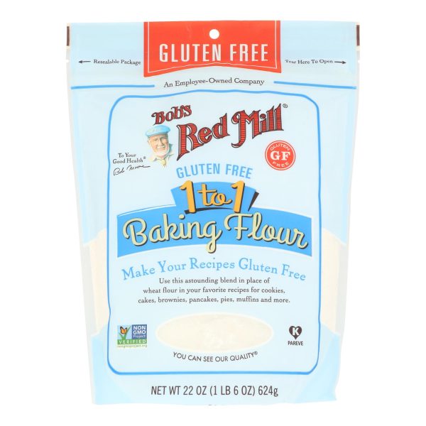 Bob's Red Mill - Baking Flour 1 To 1 - Case of 4-22 oz - Image 2