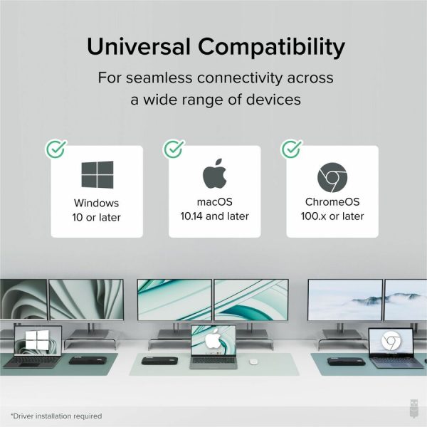 Plugable USB 3.0 Universal Laptop Docking Station for Windows and Mac - Image 4