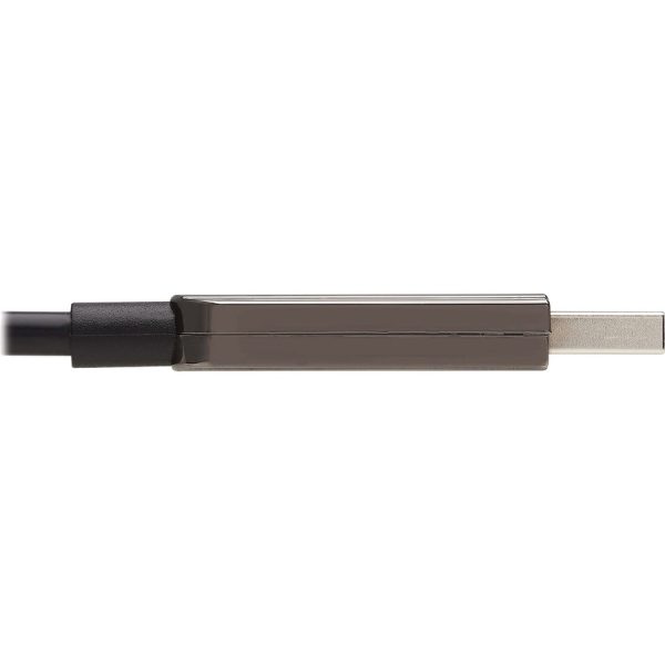 Eaton Tripp Lite Series USB 3.2 Gen 1 CL3-Rated Fiber Active Optical Cable (AOC) - Extension/Repeater, A M/F, Black, 50 m (164 ft.) - Image 5