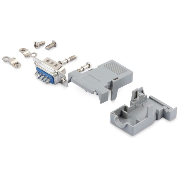 StarTech.com Solder D-SUB - Assembled - Plastic Backshell Serial / parallel connector - DB-9 (M) - Image 2