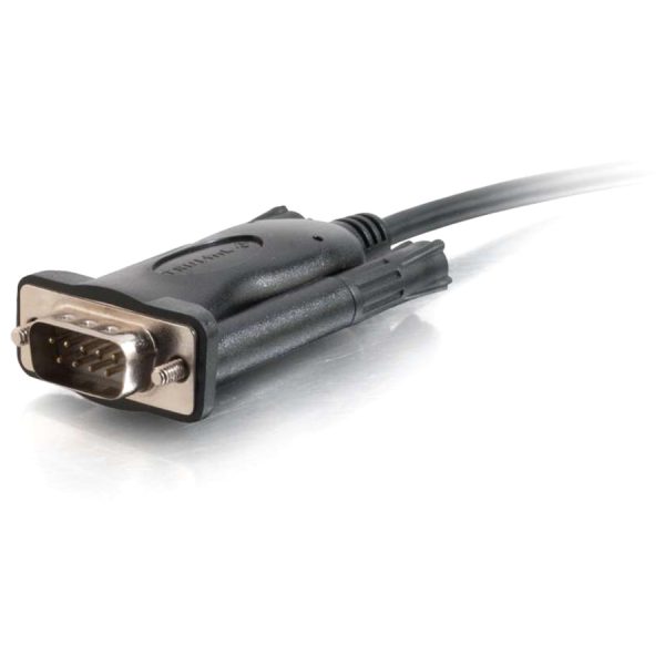 C2G 5ft USB to DB9 Serial Cable - RS232 Adapter Cable - Image 2