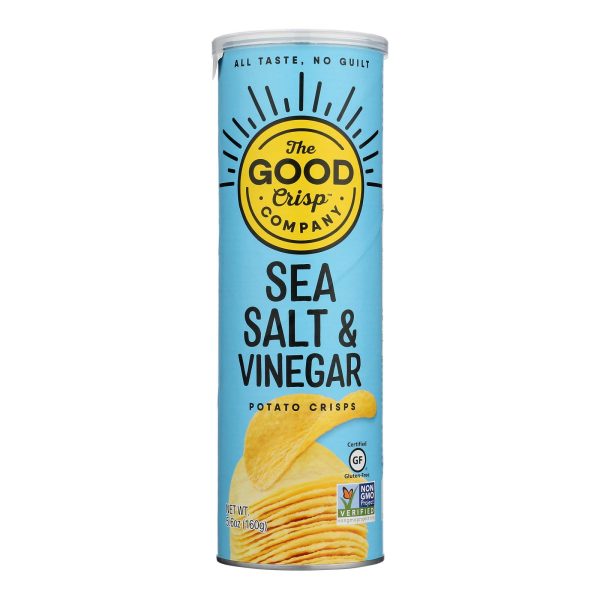 The Good Crisp Company - Potato Crisp Ssalt/vingr - Case of 8-5.6 OZ - Image 2
