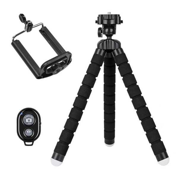 Octopus Tripod Universal Adjustable Stand Phone Holder for iPhone Camera - Image 2