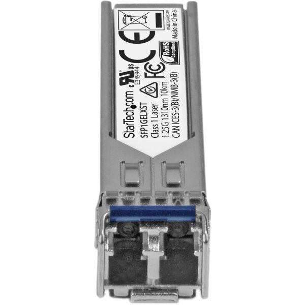 StarTech.com Juniper SFP-1GE-LX Compatible SFP Module - 1000BASE-LX - 1GE SFP 1GbE Single Mode Fiber SMF Optic Transceiver - 10km DDM - Image 2