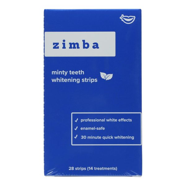 Zimba - Teeth Whtn Strips Mint - CS of 6-28 CT