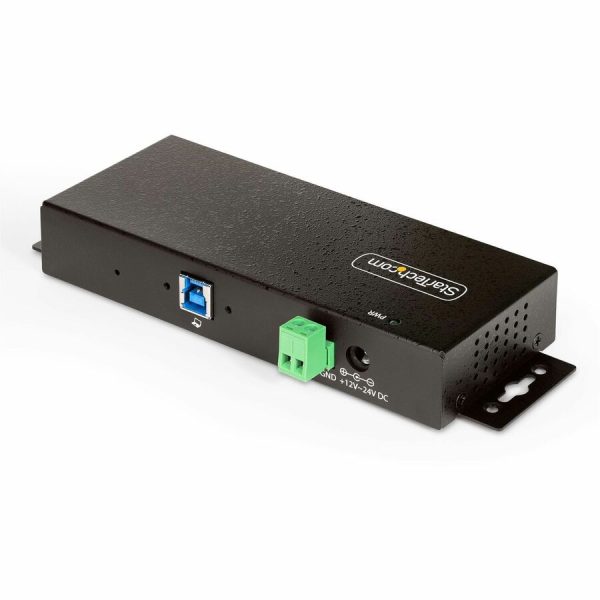 StarTech.com 7-Port Managed USB Hub, Heavy Duty Metal Industrial Housing, ESD & Surge Protection, Wall/Desk/Din-Rail Mountable, USB 5Gbps - Image 2