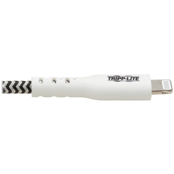 Eaton Tripp Lite Series Heavy-Duty USB-C to Lightning Sync/Charge Cable with Status LED - MFi Certified, M/M, USB 2.0, 3 ft. - Image 4