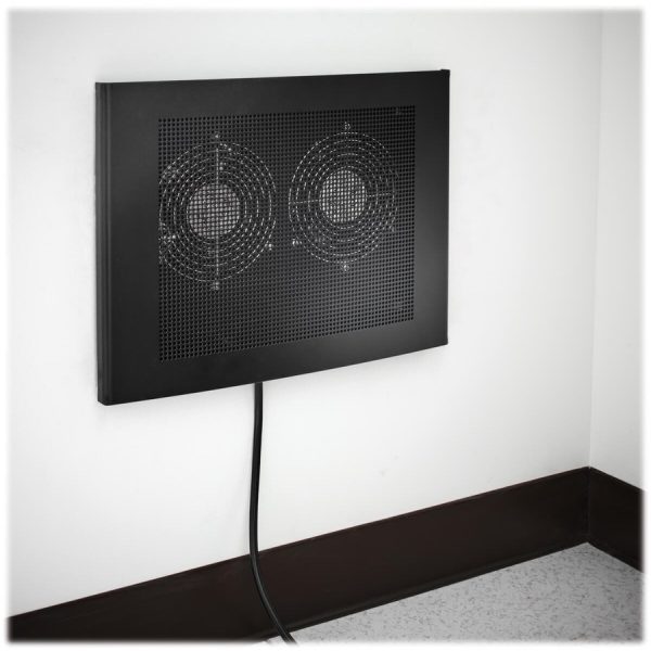 Eaton Tripp Lite Series Network Closet Exhaust Fan, 475 CFM, NEMA 5-15P Input, Black - Image 7