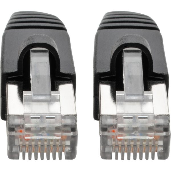 Eaton Tripp Lite Series Cat6a 10G Snagless Shielded STP Ethernet Cable (RJ45 M/M), PoE, Black, 7 ft. (2.13 m) - Image 3