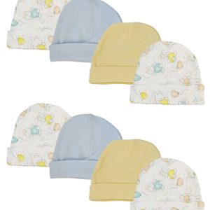 Boys Baby Caps (pack Of 8) Nc_0260